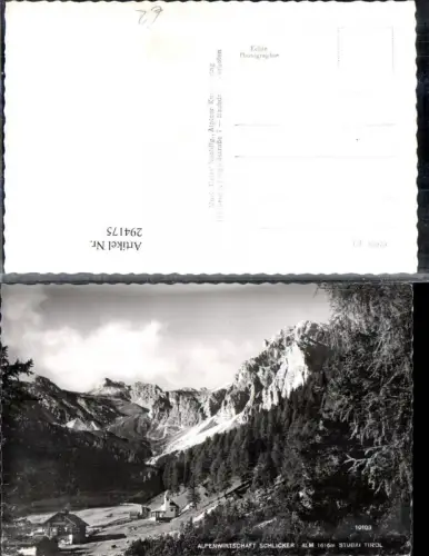 294175,Alpenwirtschaft Schlicker-Alm im Stubai Gasthof Kirche Bergkulisse