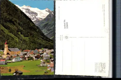 328692,Neustift im Stubaital Totale geg. Zuckerhütl Bergkulisse