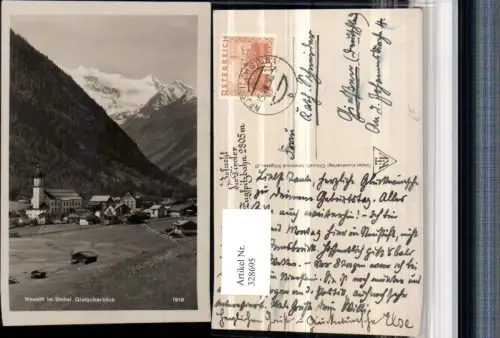 328695,Neustift im Stubaital Totale Gletscherblick Bergkulisse