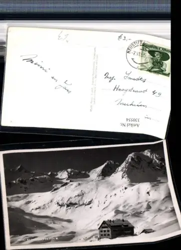 330554,Franz Senn-Hütte Berghütte b. Neustift im Stubaital Bergkulisse