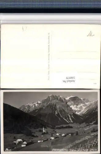 330579,Obernberg am Brenner Totale geg. Tribulaun Bergkulisse