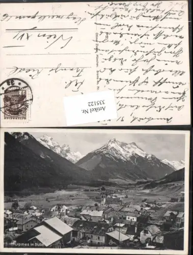 335122,Fulpmes im Stubai Totale Bergkulisse