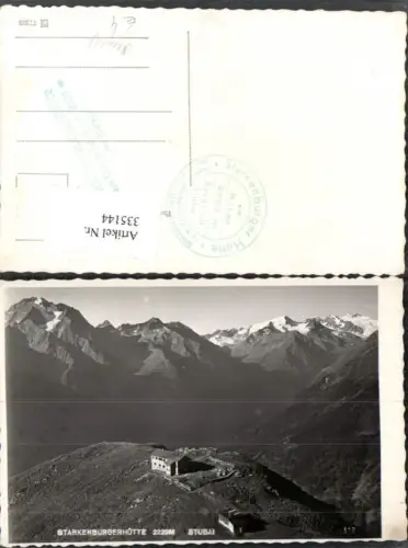 335144,Starkenburgerhütte Berghütte b. Neustift Bergkulisse