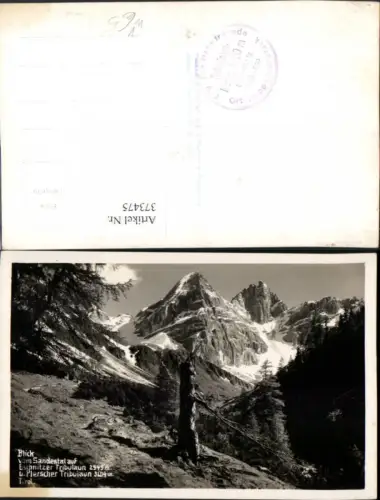 373475,Blick vom Sandestal auf Gschnitzer Tribulaun b. Gschnitz Bergkulisse pub Foto E. Schneider