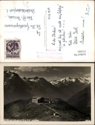 373501,Starkenburgerhütte Berghütte b. Neustift Bergkulisse