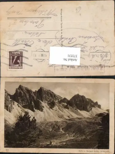 373531,Adolf-Pichler-Hütte Berghütte b. Grinzens m. Kalkkögel Bergkulisse