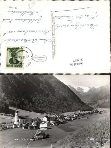 373547,Neustift im Stubaital Totale Bergkulisse