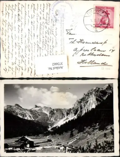 373662,Alpenwirtschaft Schlickeralm b. Fulpmes Bergkulisse