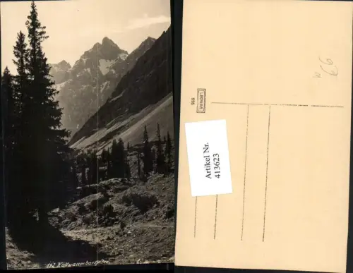 413623,Kaltwasserkarspitze b. Scharnitz Bergkulisse