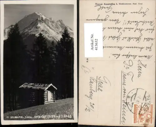 413632,Stubaital Habicht b. Neustift Bergkulisse pub A. Stockhammer 6465