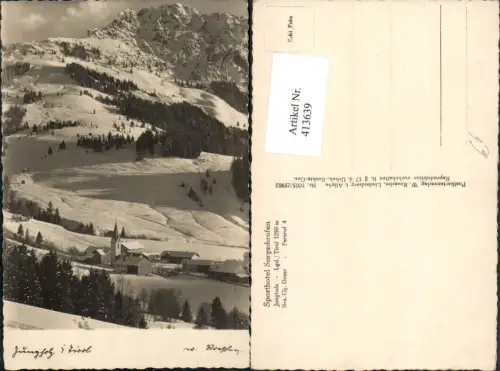 413639,Jungholz in Tirol Totale Bergkulisse Winterbild