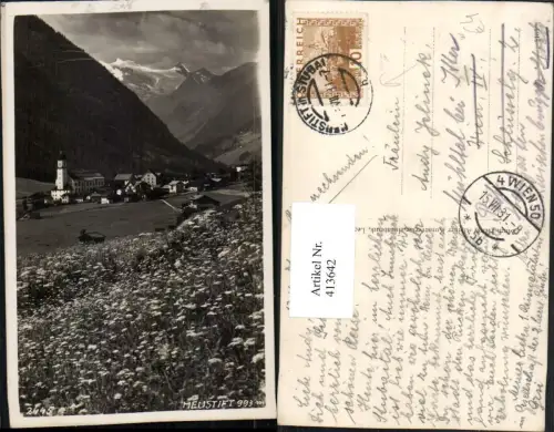 413642,Neustift im Stubaital Totale Bergkulisse