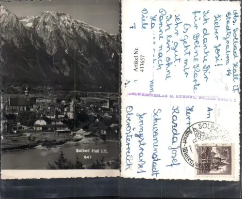 413657,Bad Hall in Tirol Totale Bergkulisse