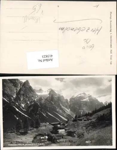 413823,Herzebenalm im Pinnistal b. Neustift Bergkulisse pub A. Stockhammer 6261