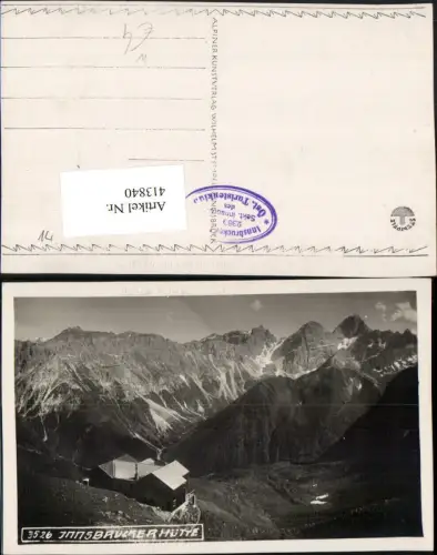 413840,Innsbruckerhütte Berghütte b. Neustift Bergkulisse