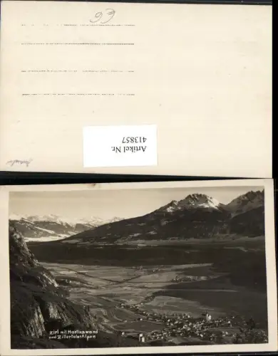 413857,Zirl Totale m. Martinswand u. Alpen Bergkulisse