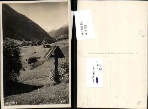 435762,Neustift im Stubaital Teilansicht Wegkreuz Marterl