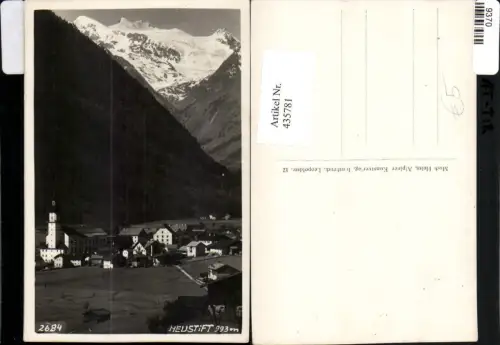 435781,Neustift im Stubaital Totale Bergkulisse