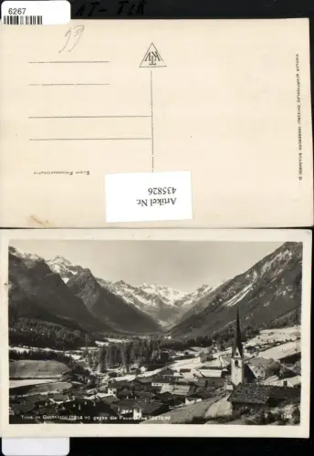 435826,Trins im Gschnitztal Totale geg. Feuersteine Bergkulisse