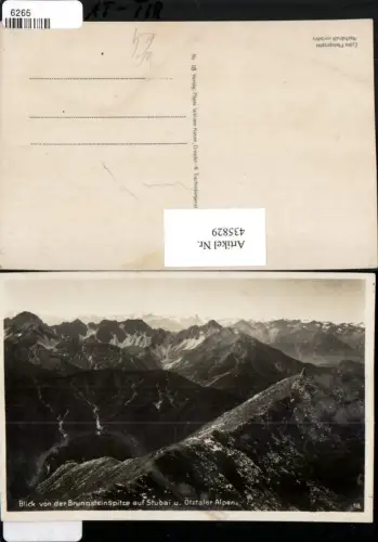 435829,Blick von d. Brunnsteinspitze b. Scharnitz auf Stubai Bergkulisse