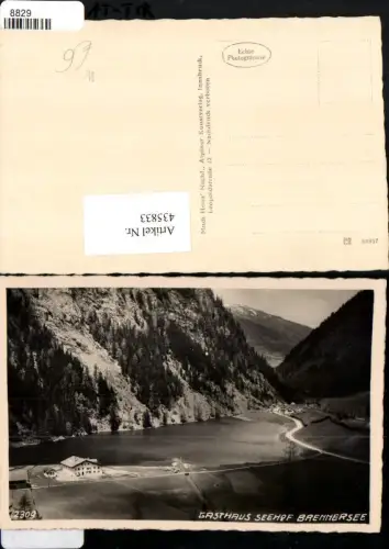 435833,Brennersee See b. Gries am Brenner Gasthaus Seehof