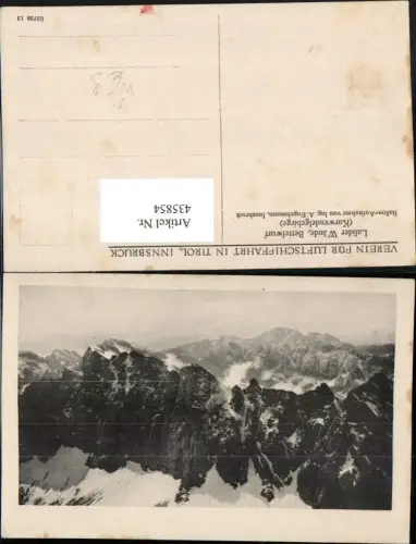 435854,Laliderer Wände Bettelwurf Bergkulisse pub Verein f. Luftschifffahrt Innsbruck
