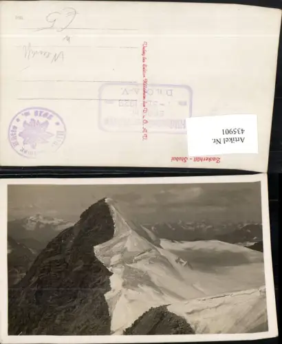 435901,Zuckerhütl b. Neustift im Stubaital Bergkulisse