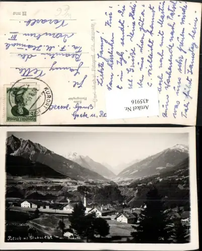 435916,Patsch Totale m. Stubaital Bergkulisse