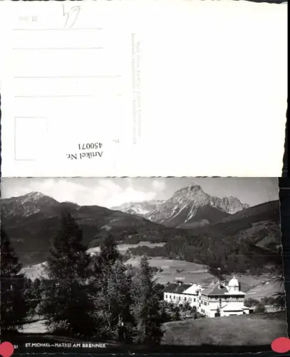 450071,Matrei am Brenner St. Michael Bildungshaus Bergkulisse