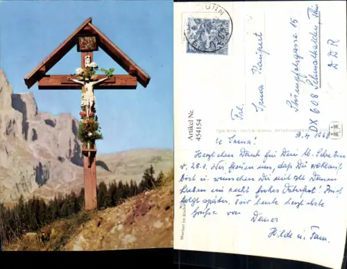 454154,Marterl Wegkreuz im Stubaital b. Neustift pub SOS-Kinderdorf