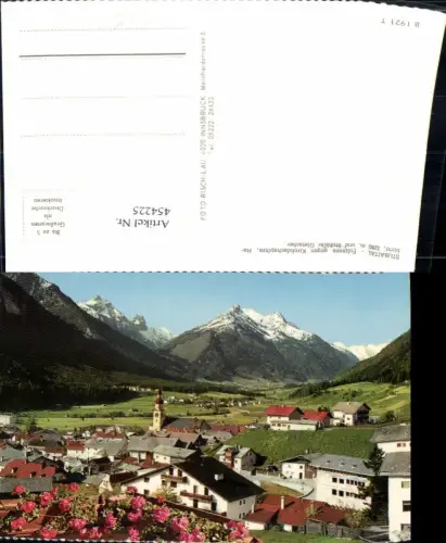 454225,Fulpmes im Stubaital Totale geg. Kirchdachspitze Bergkulisse