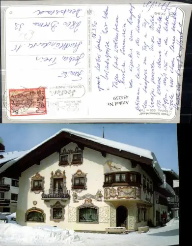 454239,Seefeld in Tirol Tiroler Schmuckkastl Haus Winterbild