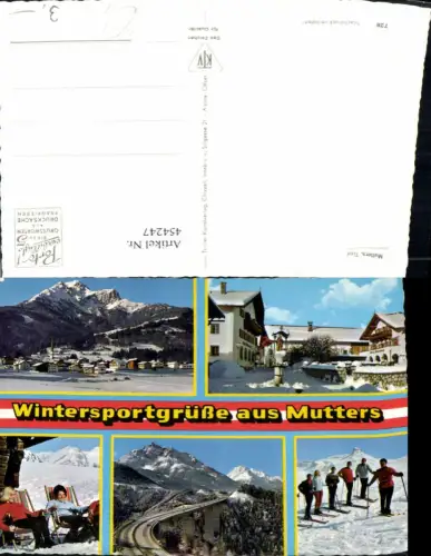 454247,Mutters Totale Skifahrer Europabrücke Mehrbildkarte