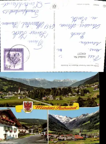 454257,Mieders im Stubaital Totale Mehrbildkarte