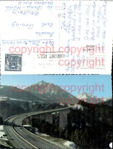 466668,Brennerautobahn Europabrücke Brücke b. Schönberg Bergkulisse