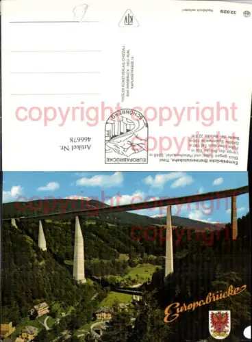 466678,Brennerautobahn Europabrücke Brücke b. Schönberg