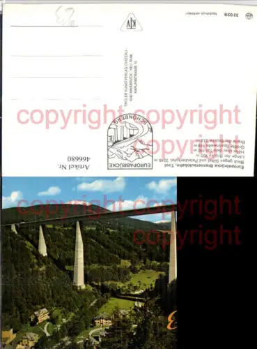 466680,Brennerautobahn Europabrücke Brücke b. Schönberg
