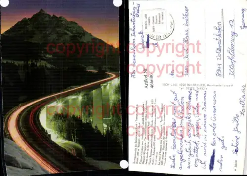 466686,Europabrücke Brücke b. Innsbruck Bergkulisse