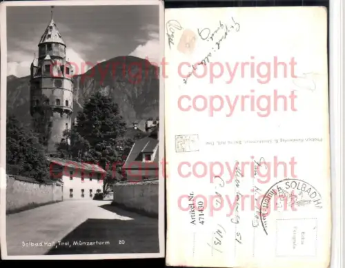 471430,Bad Hall in Tirol Münzerturm Turm pub E. Stockhammer 20