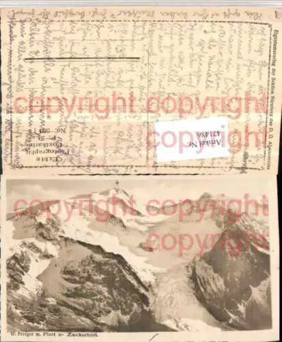 471486,Wilder Freiger m. Platt- u. Zuckerhütl b. Neustift Bergkulisse