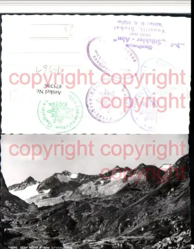 475396,Franz-Senn-Hütte Berghütte b. Neustift Bergkulisse