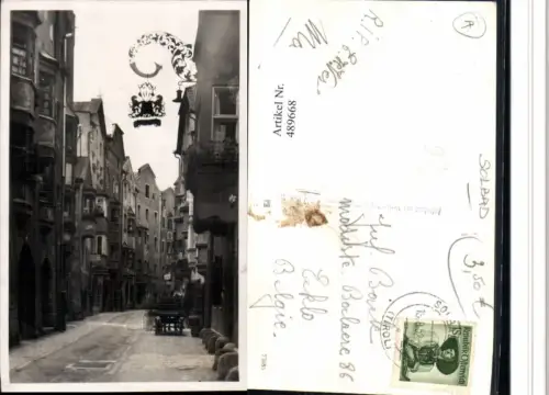 489668,Foto AK Hall in Tirol Straßenansicht