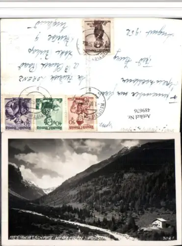 489676,Alpenwirtschaft Herzeben im Pinnistal b. Neustift Bergkulisse