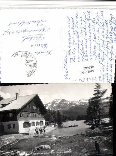 489682,Alpengasthof Obernbergersee b. Gries am Brenner Bergkulisse