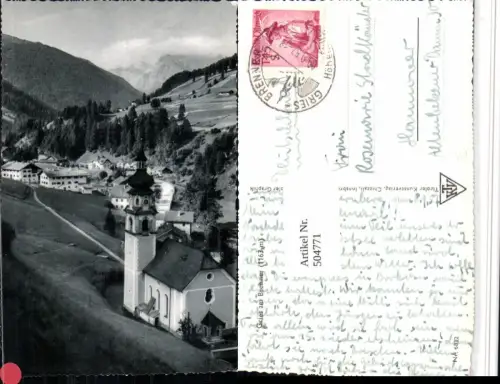 504771,Gries am Brenner Teilansicht Kirche