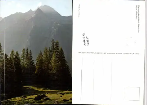 504817,Über dem Gschnitztal b. Gschnitz m. Habicht Bergkulisse