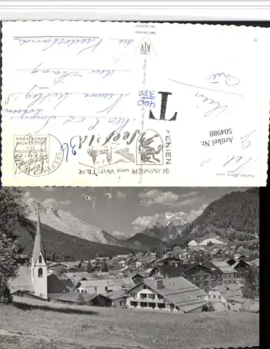 504988,Seefeld in Tirol Teilansicht Bergkulisse