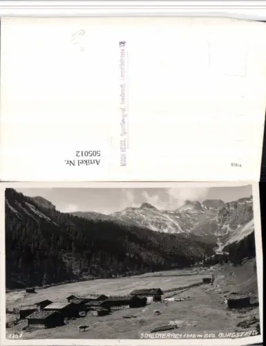 505012,Schlickeralm b. Telfes geg. Burgstall Bergkulisse
