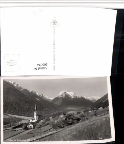 505034,Telfes im Stubaital Totale Bergkulisse