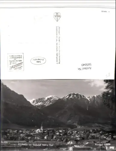 505049,Fulpmes im Stubaital Totale Bergkulisse